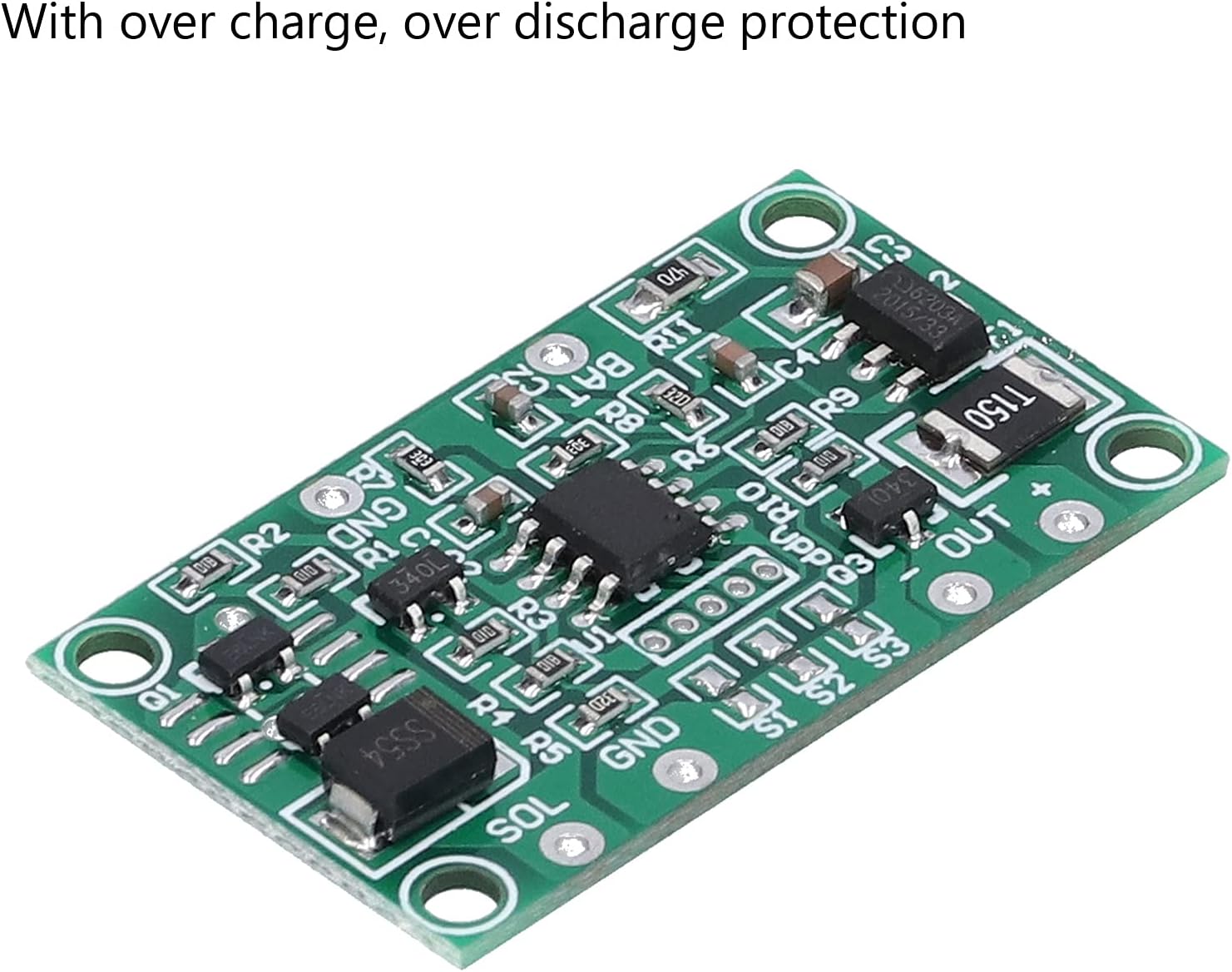 3.2 V 3.7 V Placa de controlador de carga solar Controlador de carga de batería de litio Control de placa de circuito solar para energía solar