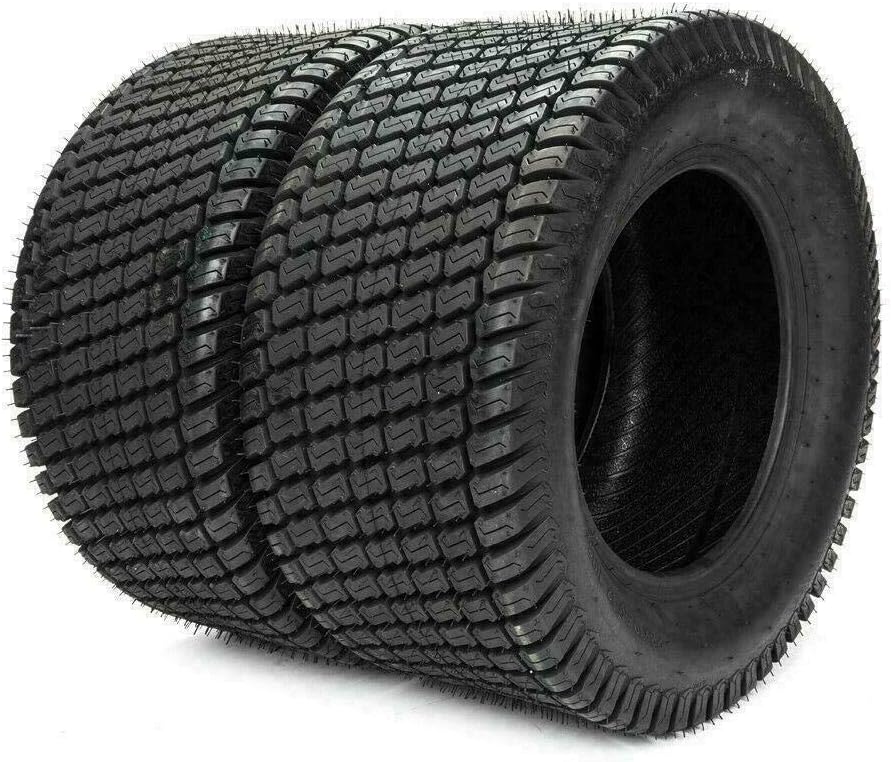 AutoForever 24×12.00-12 – Neumáticos de césped para cortacésped 6PR 24x12x12 tractor de jardín, carrito de golf, neumáticos sin cámara, cargas