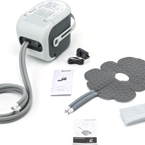 Ossur Sistema de máquina de terapia Cold Rush con rodillera, ergonómica, almohadilla ajustable incluida, silenciosa, ligera y fuerte, kit de Ossur Sistema de máquina de terapia Cold Rush con rodillera, ergonómica, almohadilla ajustable incluida, silenciosa, ligera y fuerte, kit de