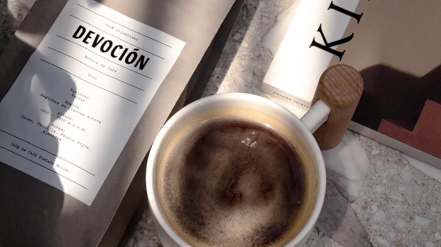 Toro House Blend 100% café colombiano en grano entero, 12 onzas