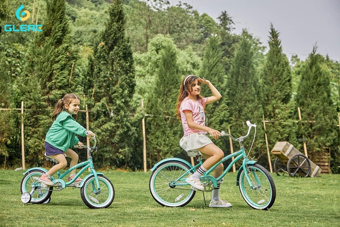 Sunday – Bicicletas de crucero para niños de 12 a 20 pulgadas para niños de 1 a 12 años con ruedas de entrenamientosoporte, varios colores