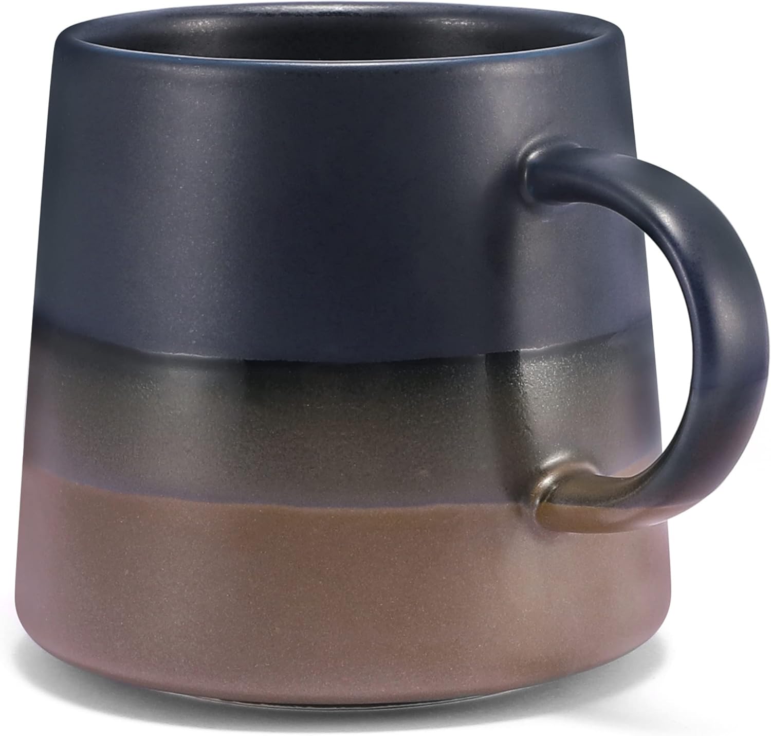 Java – Juego de 2 tazas de café, diseño elegante, perfectas para parejas, dignas de regalo, tazas de café de 12 onzas