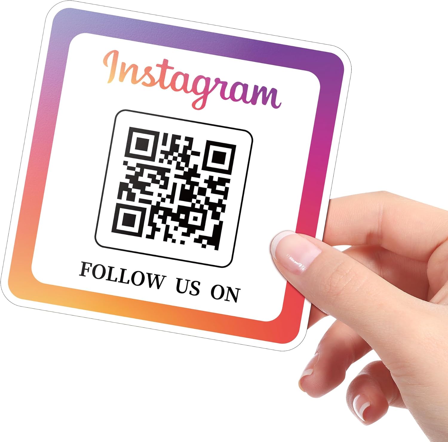 25pcs INS QR Code Social Media Stickers hacen crecer a los fans una gran manera de compartir sus redes sociales INS