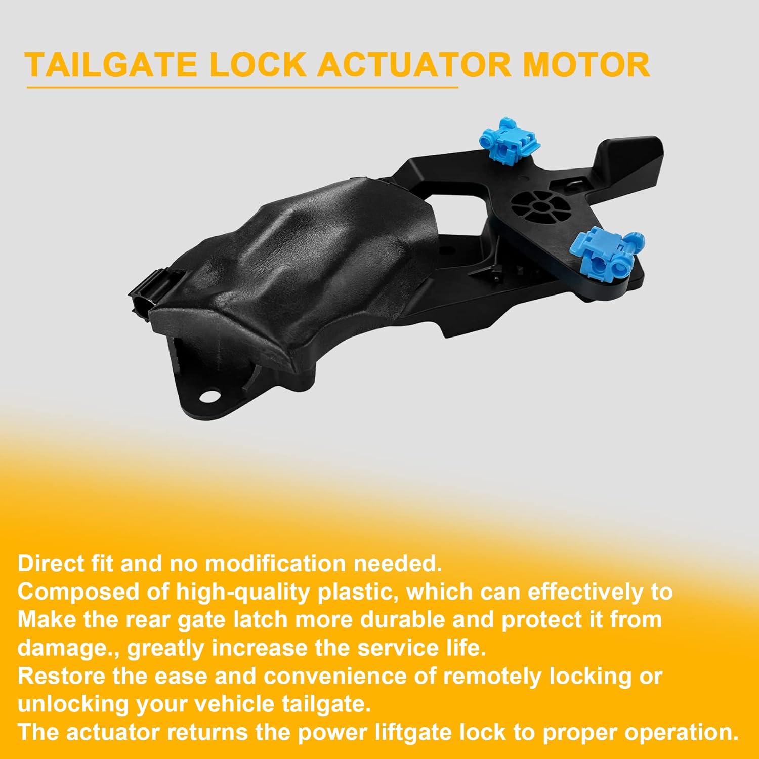 Actuador de bloqueo de puerta trasera alimentado por puerta trasera compatible con Ford F150 F250 F350 2017-2021 Reemplazar OEM # GC3Z9943170E