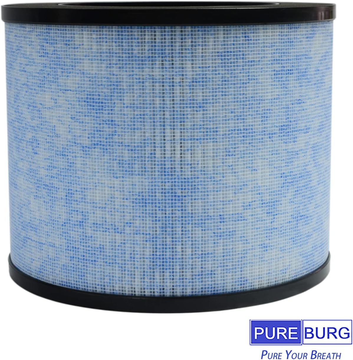 PUREBURG Filtro HEPA de repuesto compatible con purificador de aire AP100 instantáneo Parte F100, filtración H13 de 4 etapas de carbón activado de