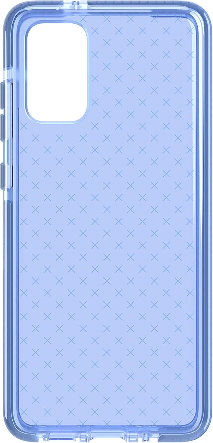 tech21 Evo Check – Funda para teléfono Samsung Galaxy S20+ Plus 5G, propiedades antimicrobianas higiénicamente limpias contra los gérmenes con