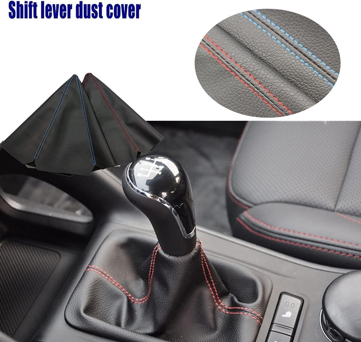 YIJINTUO Funda universal para maletero y pomo de palanca de cambios para vehículos automáticos y manuales, protege tu equipo con este juego de