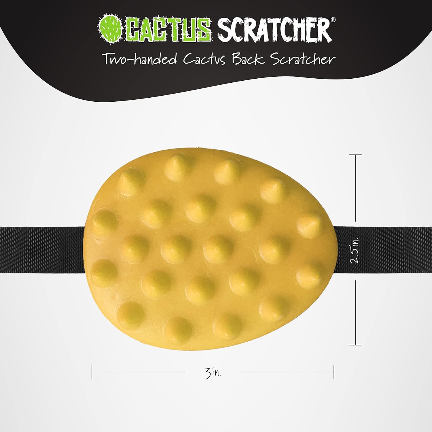 Cactus Scratcher Mini rascador de espalda de viaje con 2 lados con picos agresivos y suaves, ideal para personas con movilidad reducida y lugares