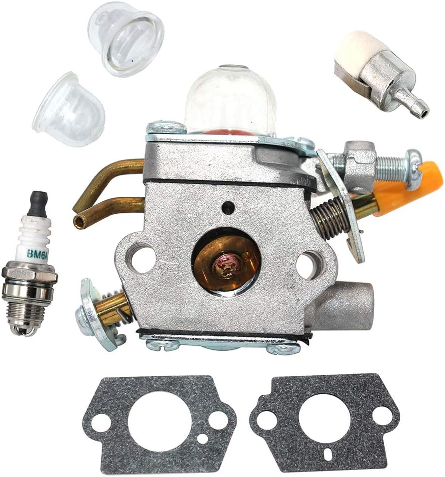 P SeekPro Carburador para Homelite Ryobi Ryan Lawnboy Toro 30cc 26cc 25cc Soplador de cuerda RY26500 RY29550 RY09600 RY52014 RY30000 BC30 RY30004