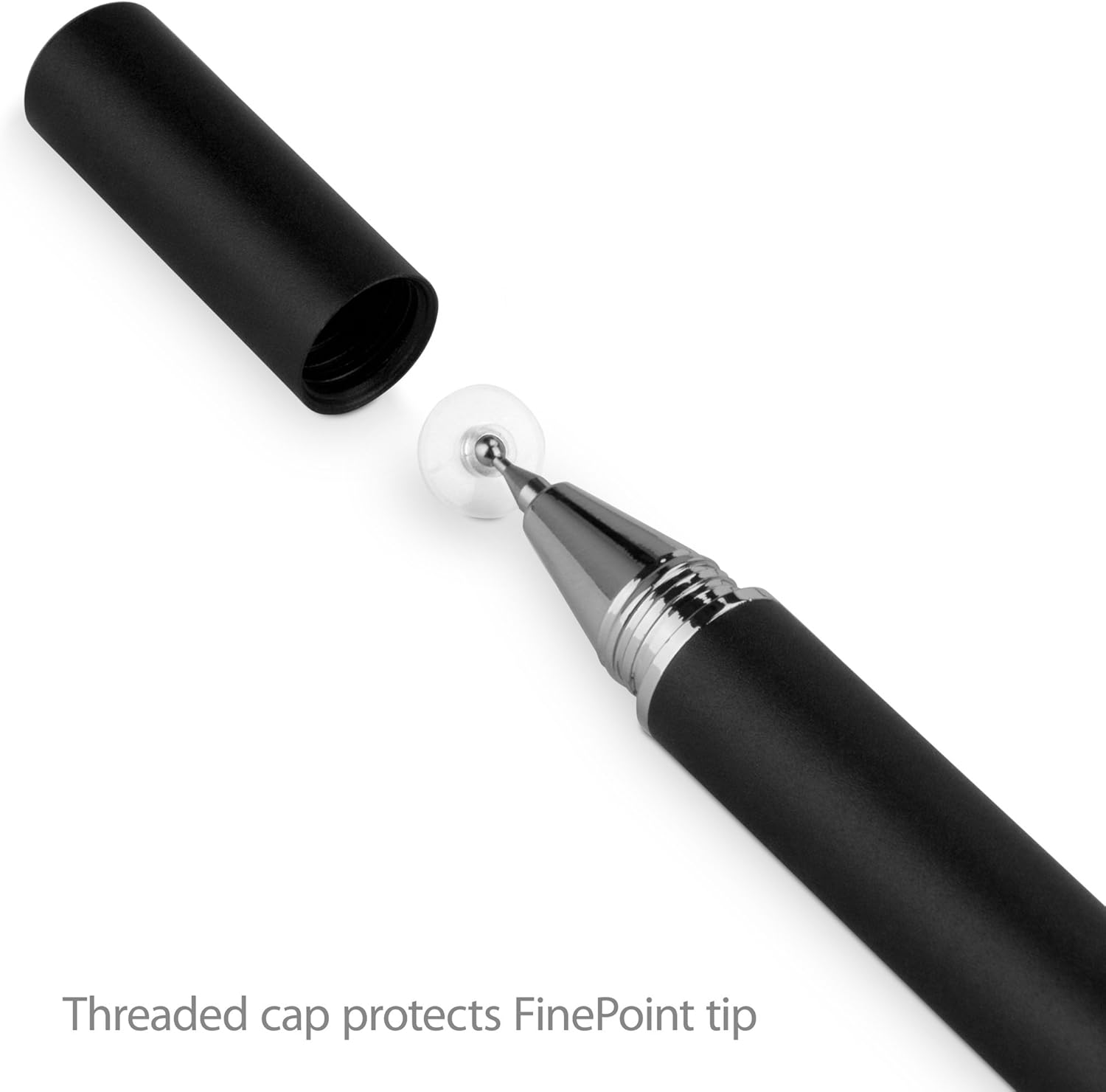 Stylus Pen for Chipsee EPC-A9-70-C (Stylus Pen by BoxWave) – FineTouch Capacitive Stylus, Super Precise Stylus Pen for Chipsee EPC-A9-70-C – Jet