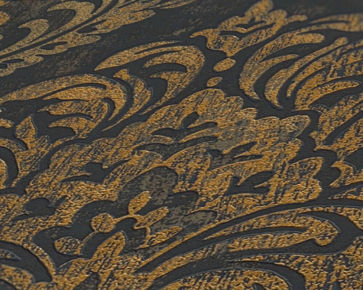 CONCORD WALLCOVERINGS  Muestra solo para fines de exhibición – Papel pintado moderno texturizado barroco, clásico, pared de vinilo con acento,