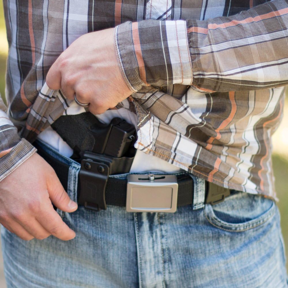 Tulster Funda de perfil IWB en mano derecha se adapta a Shadow Systems MR920