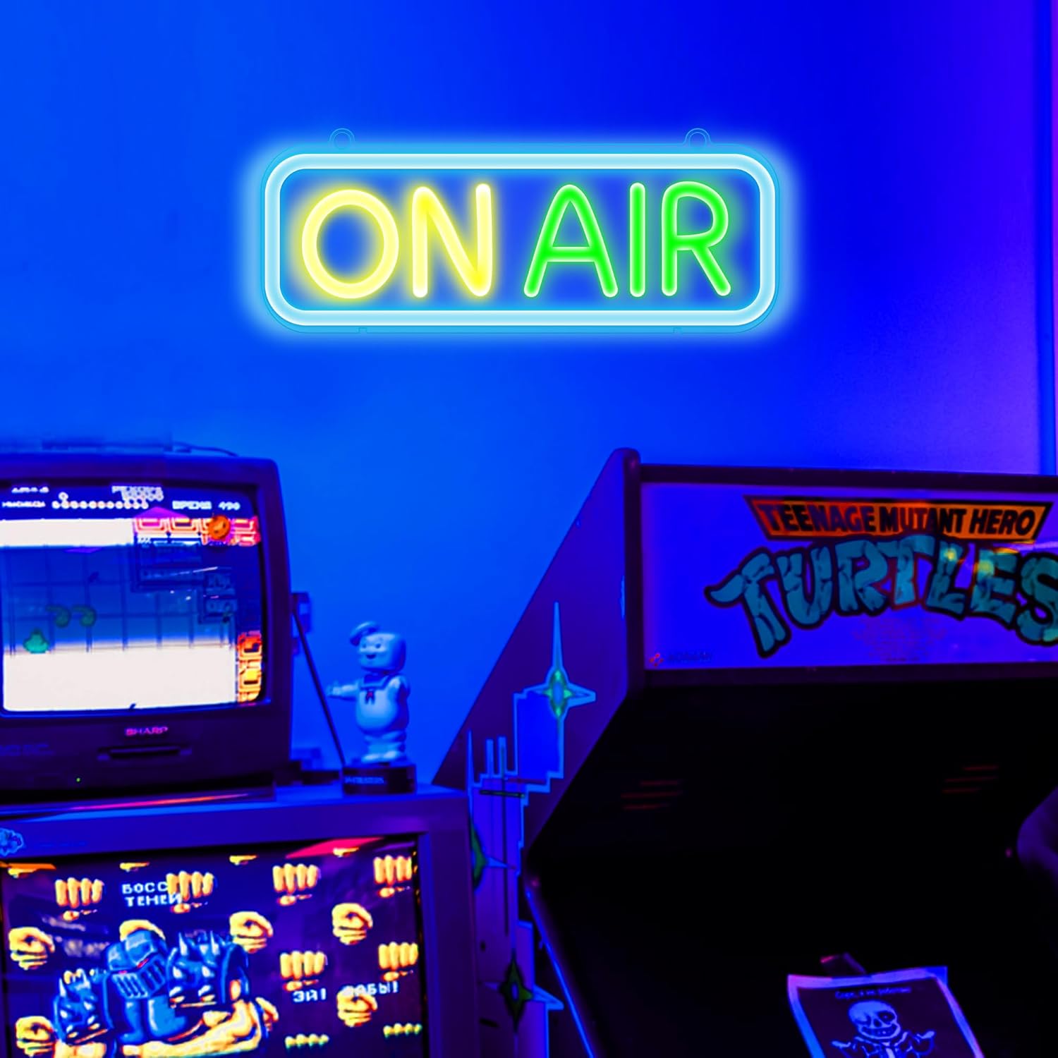 Letreros de neón On Air, lámpara LED acrílica iluminada con USB alimentada por USB, decoración de pared del hogar, regalos creativos para