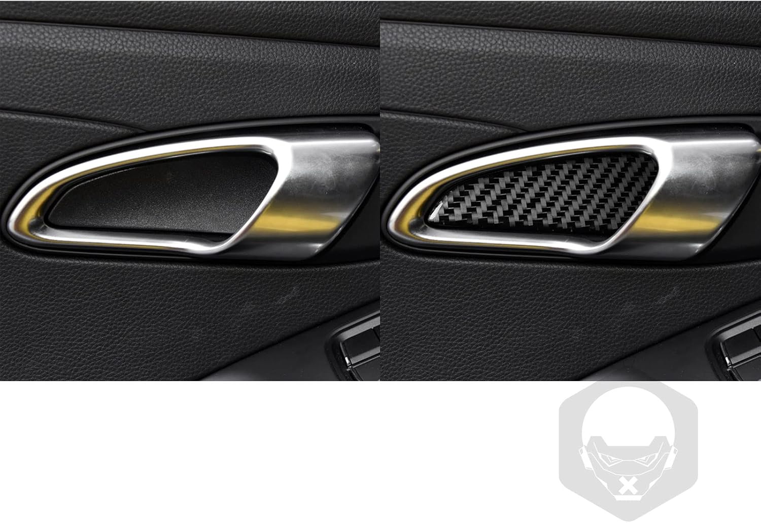Para Porsche 718 982 Cayman  Boxster T S GTS 4.0 GT4  Spyder GT4 RS 2016-2022 – Fundas para manija de puerta interior de automóvil, accesorios
