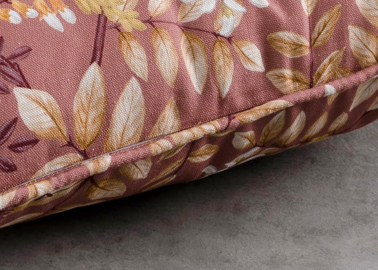 Maison d’ Hermine Funda de almohada decorativa 100% algodón, 20 x 20 pulgadas, cuadradas, lavables, con cremallera invisible, para sofá, dormitorio,