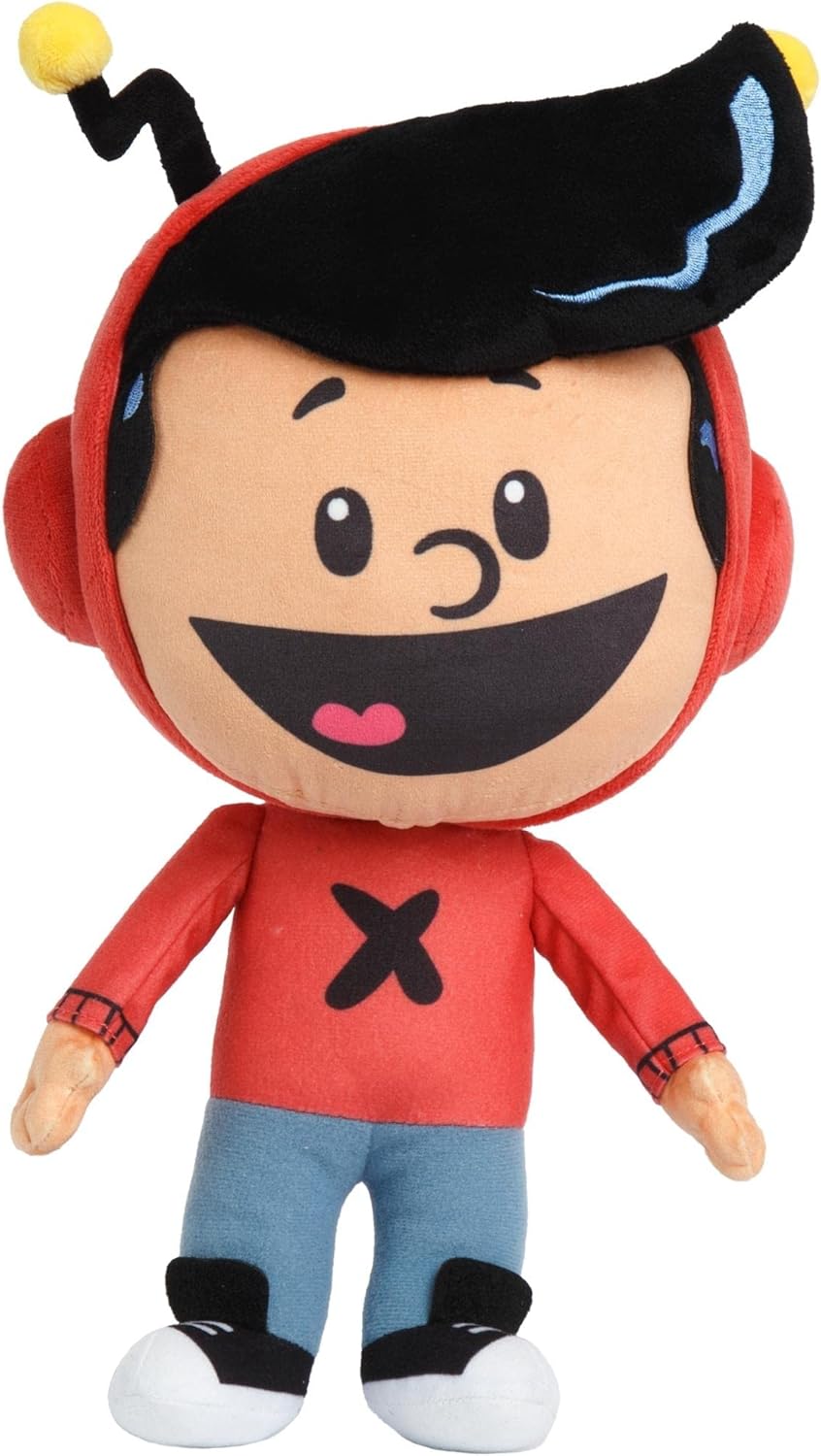 Mighty Mojo Xavier Riddle and The Secret Museum – Paquete de peluches Xavier Riddle – Muñecas de peluche súper suaves – PBS Show – Regalo para niños