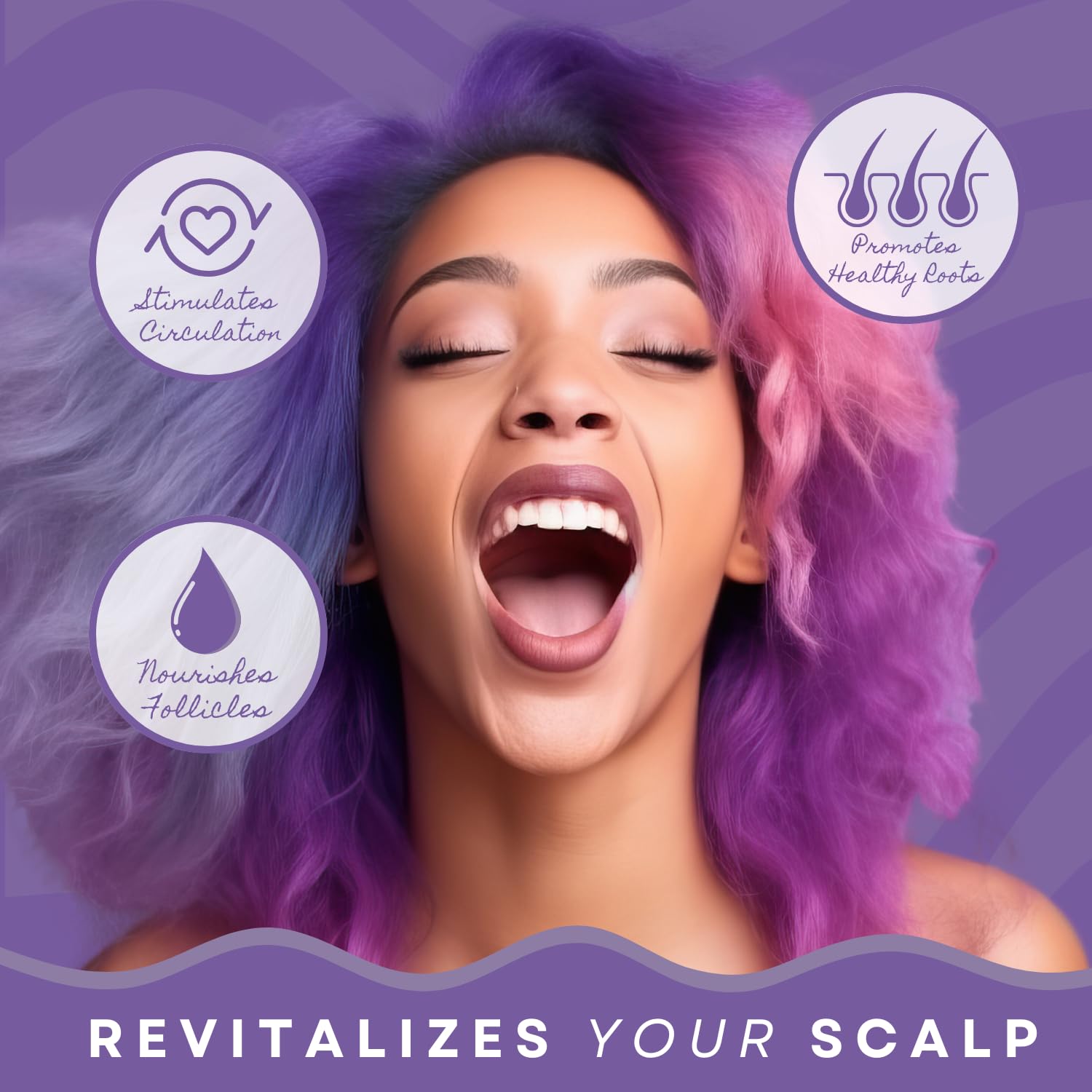 CB SMOOTHE – Aceite de ricino negro jamaicano salvaje (4 onzas, paquete de 2)  Fórmula para el crecimiento del cabello con biotina, niacina y romero