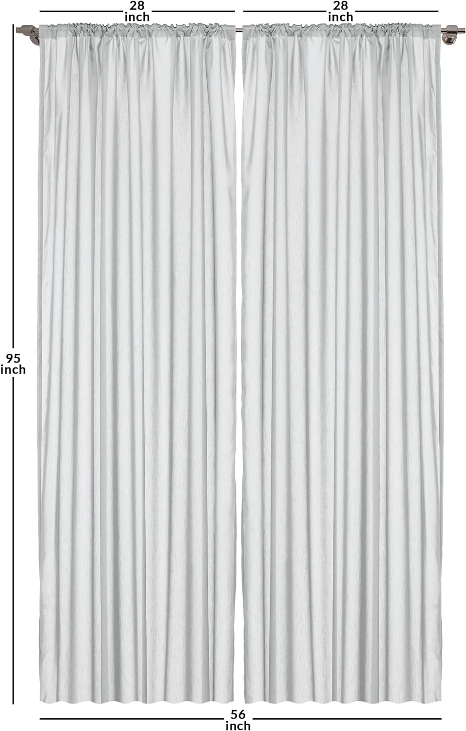 Lunarable – Paneles de cortinas multicolor
