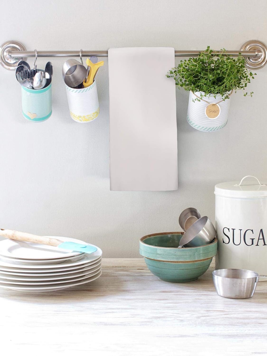 Toallas de cocina, Blanco