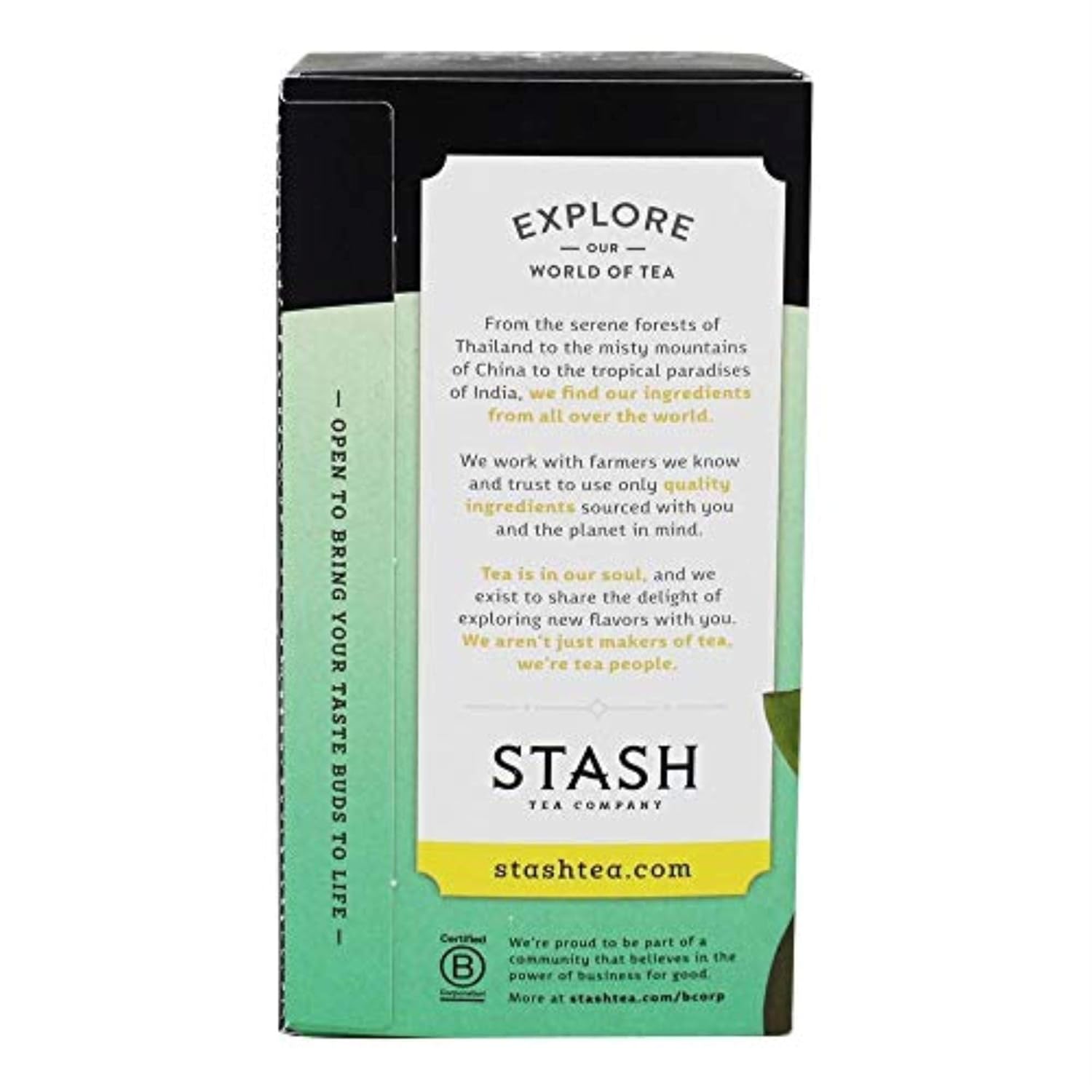 Sweet Honeydew Green Tea Stash Tea 18 Bag