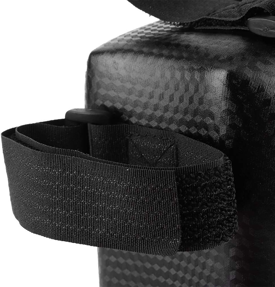 Bolsa de marco frontal para teléfono de bicicleta, resistente al agua, EVA, bolsa para manillar de bicicleta, soporte para teléfono Tpu transparente