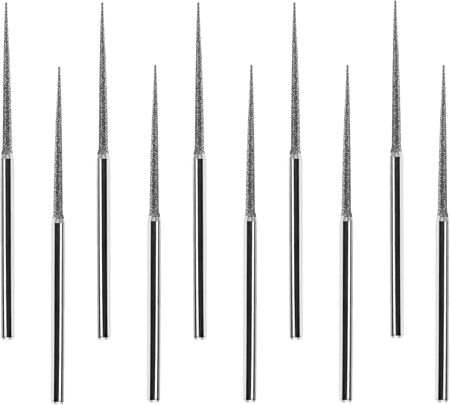 COLIBROX Juego de escariador de cuentas de diamante de 2 pulgadas, 116 “x 78” para herramienta giratoria Dremel de 18 pulgadas