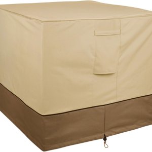 Funda Veranda para el aire acondicionado, cuadrado, Pebble Funda Veranda para el aire acondicionado, cuadrado, Pebble