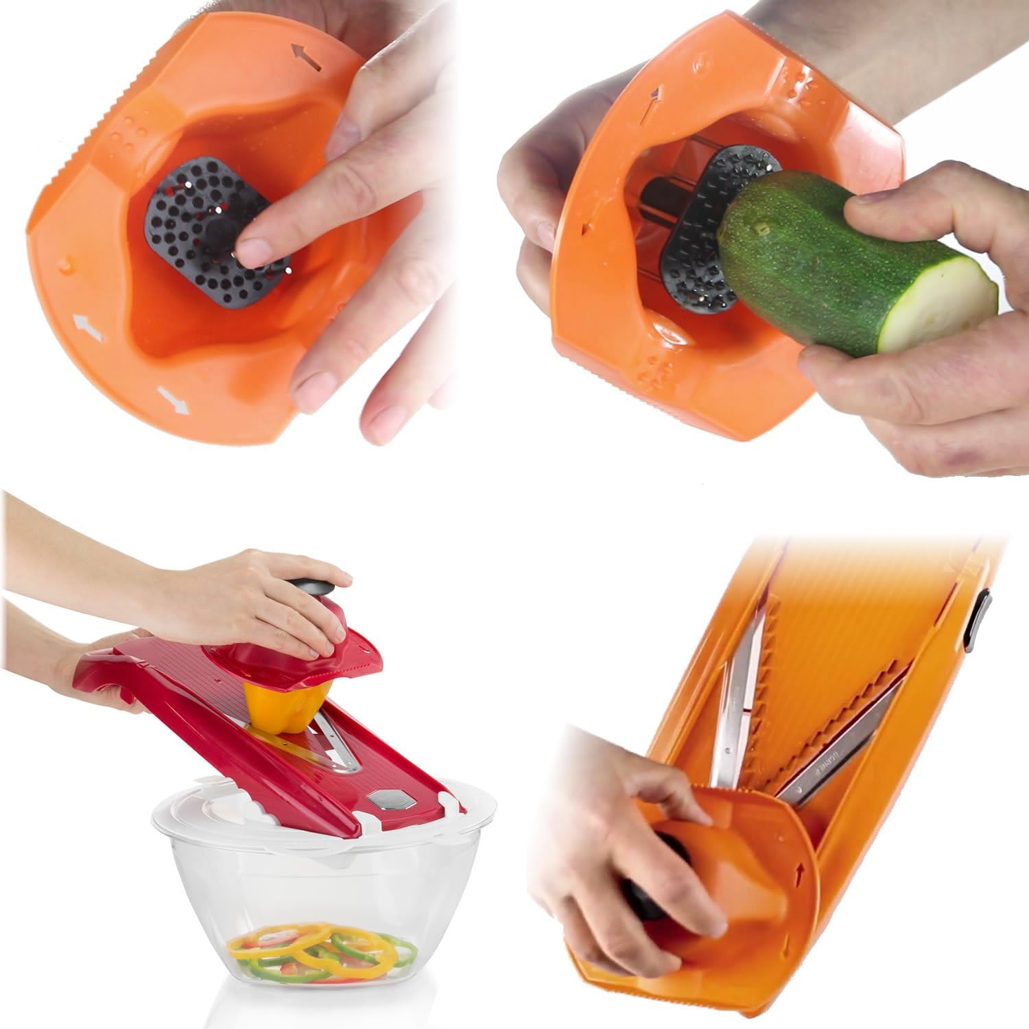 Borner Soporte de seguridad alimentaria (naranja)