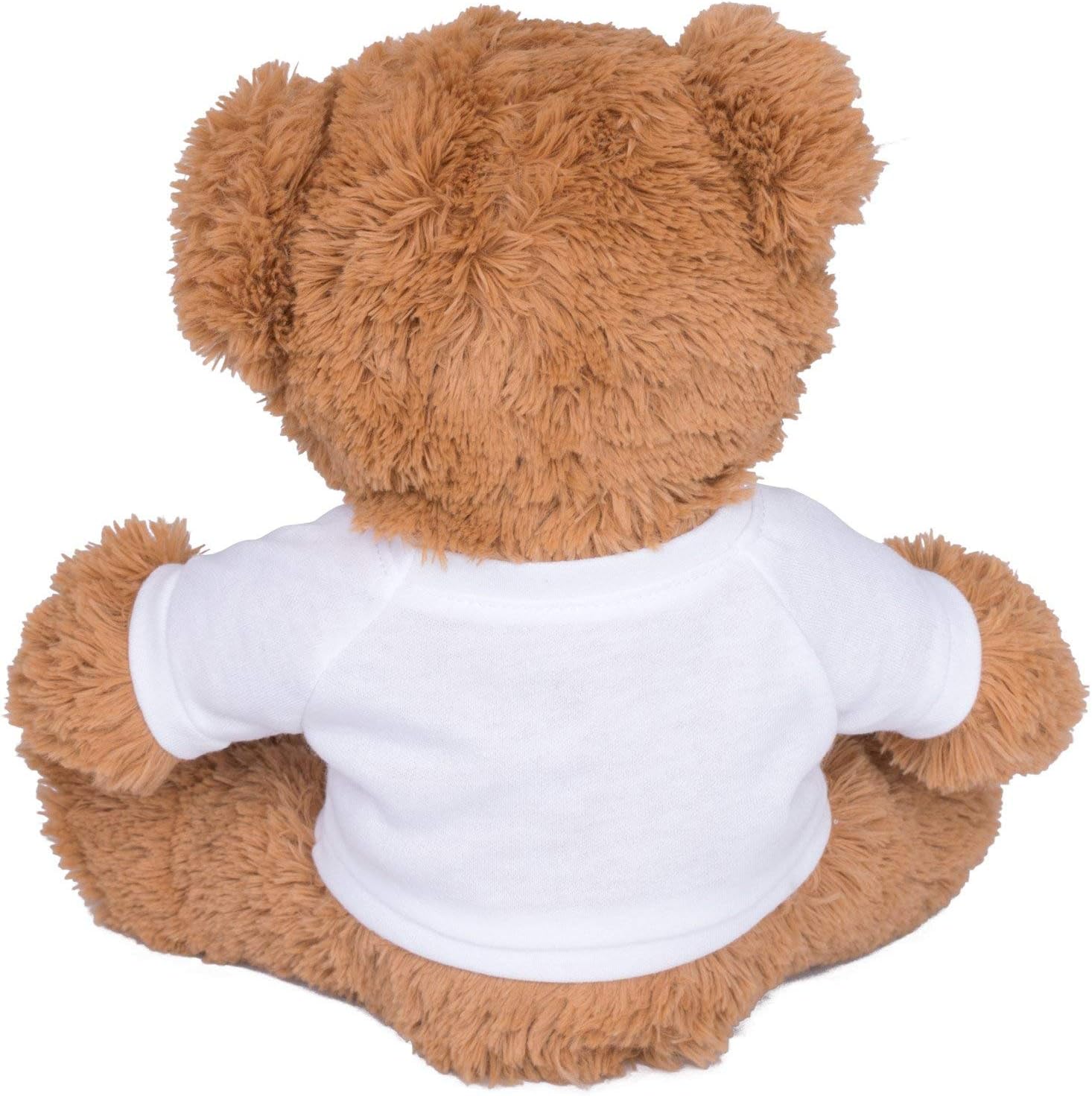 TEESANDTANKYOU Divertido oso de peluche marrón de 8 pulgadas, regalo para pareja, con texto en inglés You is Fine