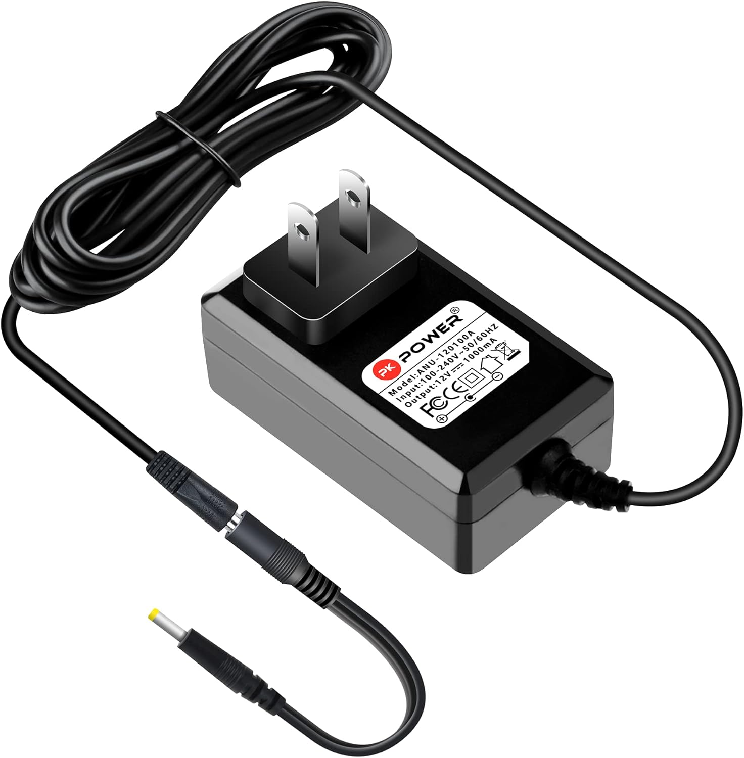 PKPOWER Adaptador de CA compatible con Dymo LabelManager 260P 360D 280 1815990, fuente de alimentación para Label Manager LM-280 1754490 420P