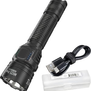 Nitecore MH25 Pro – Linterna de largo alcance de 770 yardas, 3300 lúmenes USB-C recargable, luz de trabajo compacta con organizador Lumentac Nitecore MH25 Pro – Linterna de largo alcance de 770 yardas, 3300 lúmenes USB-C recargable, luz de trabajo compacta con organizador Lumentac