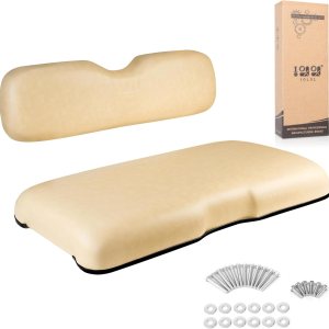 10L0L Kit de montaje del asiento delantero del carrito de golf para EZGO RXV 2008-up, cojines de asiento de estilo fábrica y respaldo del asiento, 10L0L Kit de montaje del asiento delantero del carrito de golf para EZGO RXV 2008-up, cojines de asiento de estilo fábrica y respaldo del asiento,