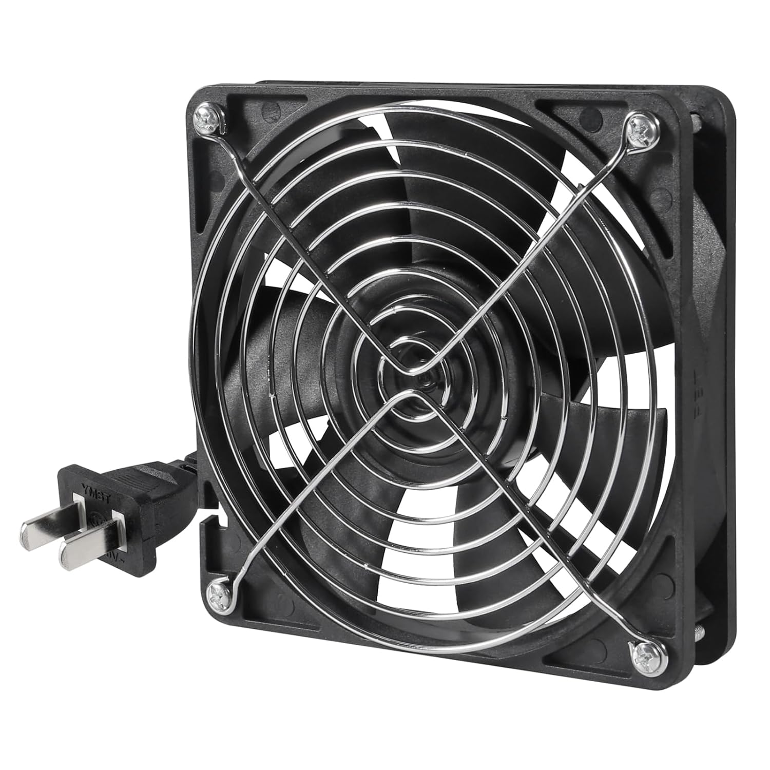 1 unidad EC 4.724 in x 0.984 in rodamientos de bolas dobles 4.724 in x 4.724 in x 0.984 in ventilador de ventilación de refrigeración DIY 110V 115V