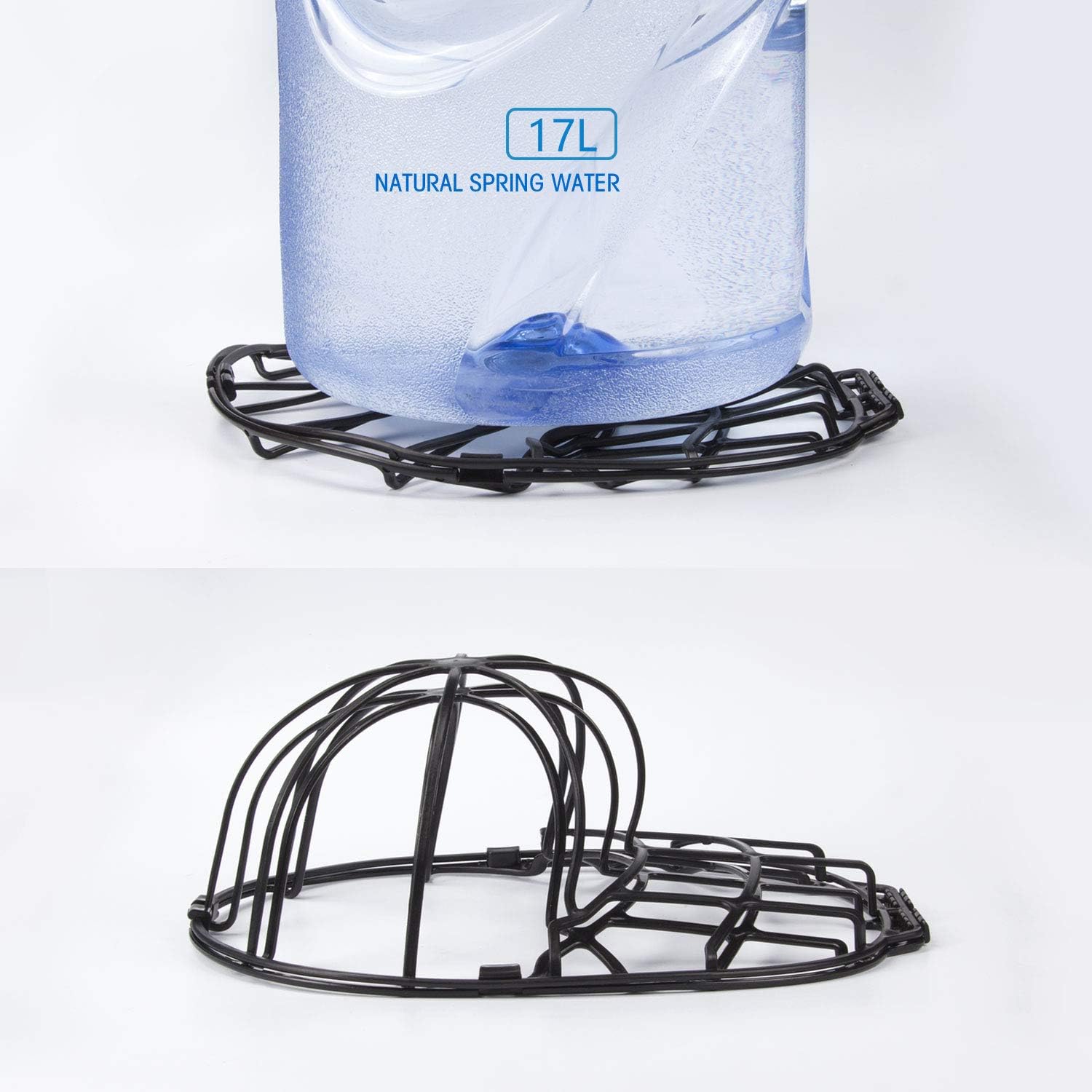XQXA Jaula de lavado de sombreros, limpiadores de gorras de béisbol, apto para adultos y niños, jaula de marco de arandela de gorras para lavadora,