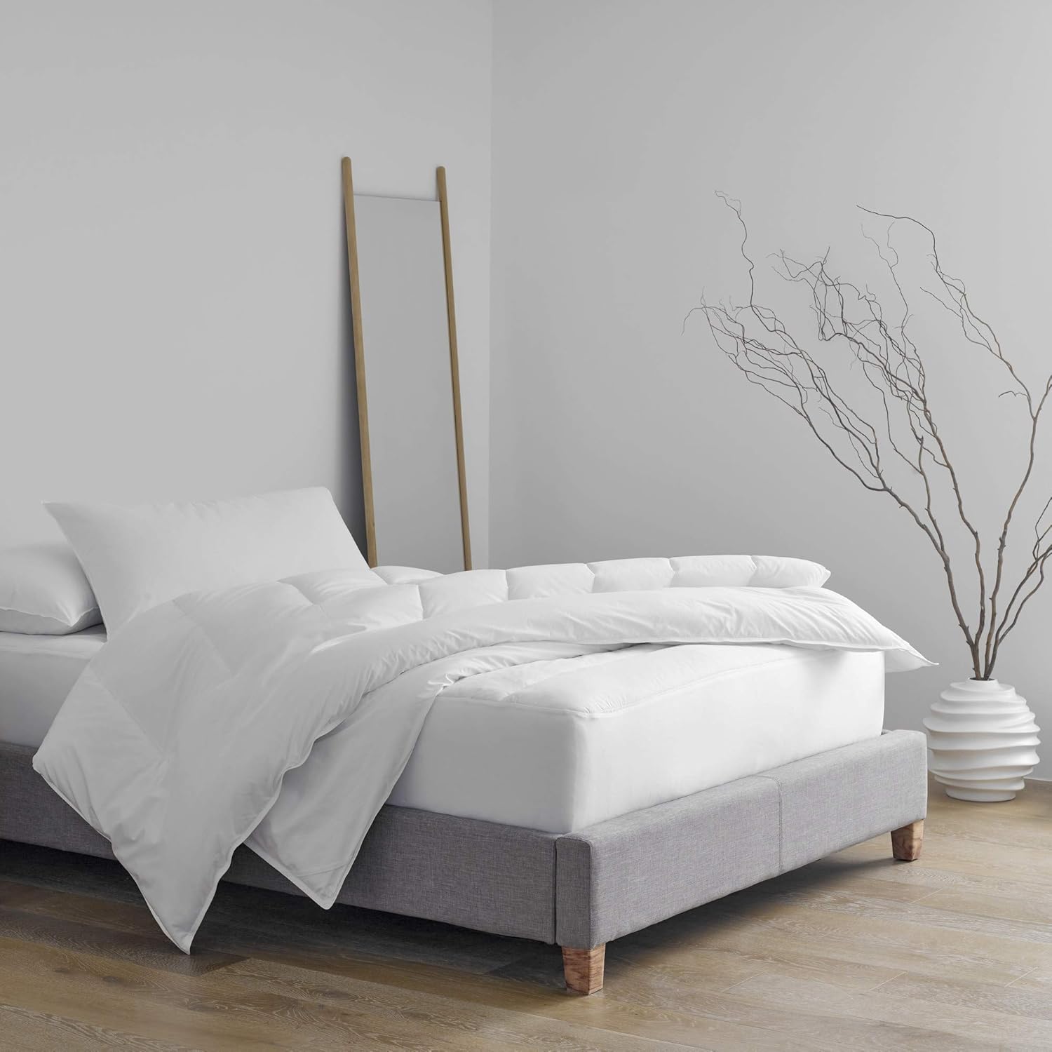 Martex Clean Essentials – Juego de almohada, tamaño King, color blanco, 2 piezas