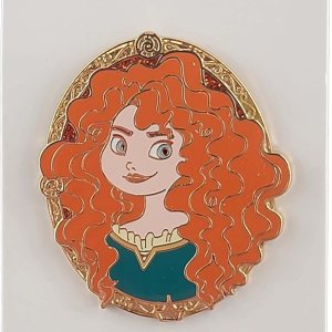 Disney Pin – Princess Portrait Frame – Brave – Merida Disney Pin – Princess Portrait Frame – Brave – Merida