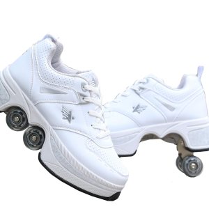 Deformación Parkour Roller Shoes 4-Wheels Parkour Children’s Park Walking Roller Skates Deformación Parkour Roller Shoes 4-Wheels Parkour Children’s Park Walking Roller Skates
