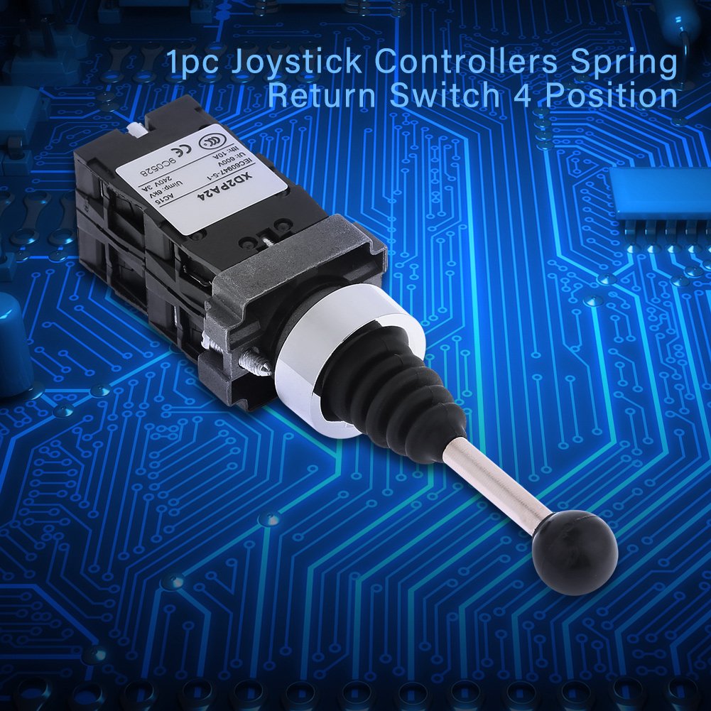 XD2-PA22 Controladores de palanca de mando 4 Posiciones Retorno Muelle Interruptor de retorno Interruptores rotativos Joy Stick