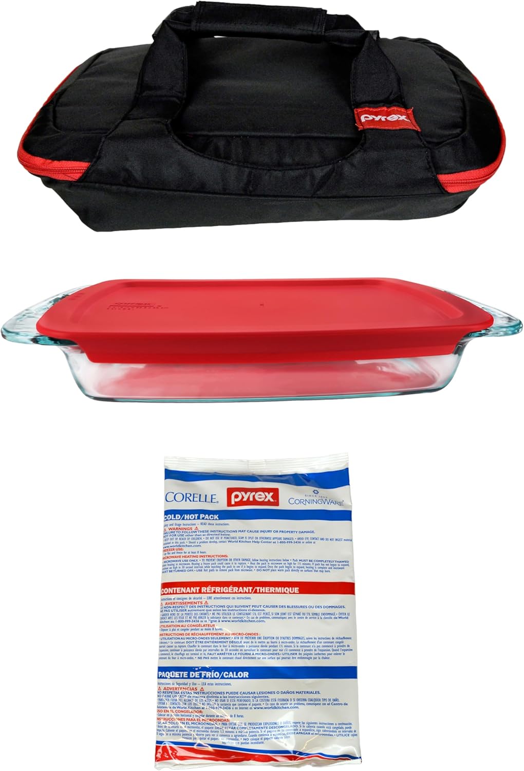 Pyrex JUEGO DE HORNO PORTÁTIL 4PC