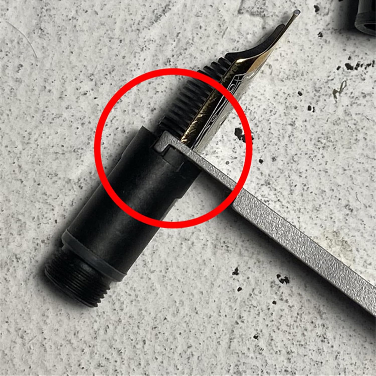 Llave de herramienta de extracción de pistón y punta estilográfica para Pelikan Montblanc 146
