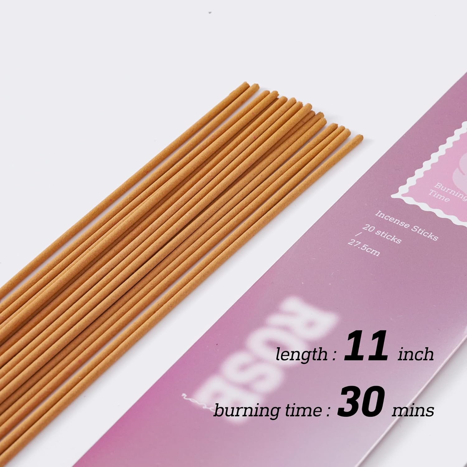 Huacense – Paquete variado de varillas de incienso floral, juego de regalo, 120 varillas orgánicas naturales no tóxicas de 6 aromas aromáticos Nag