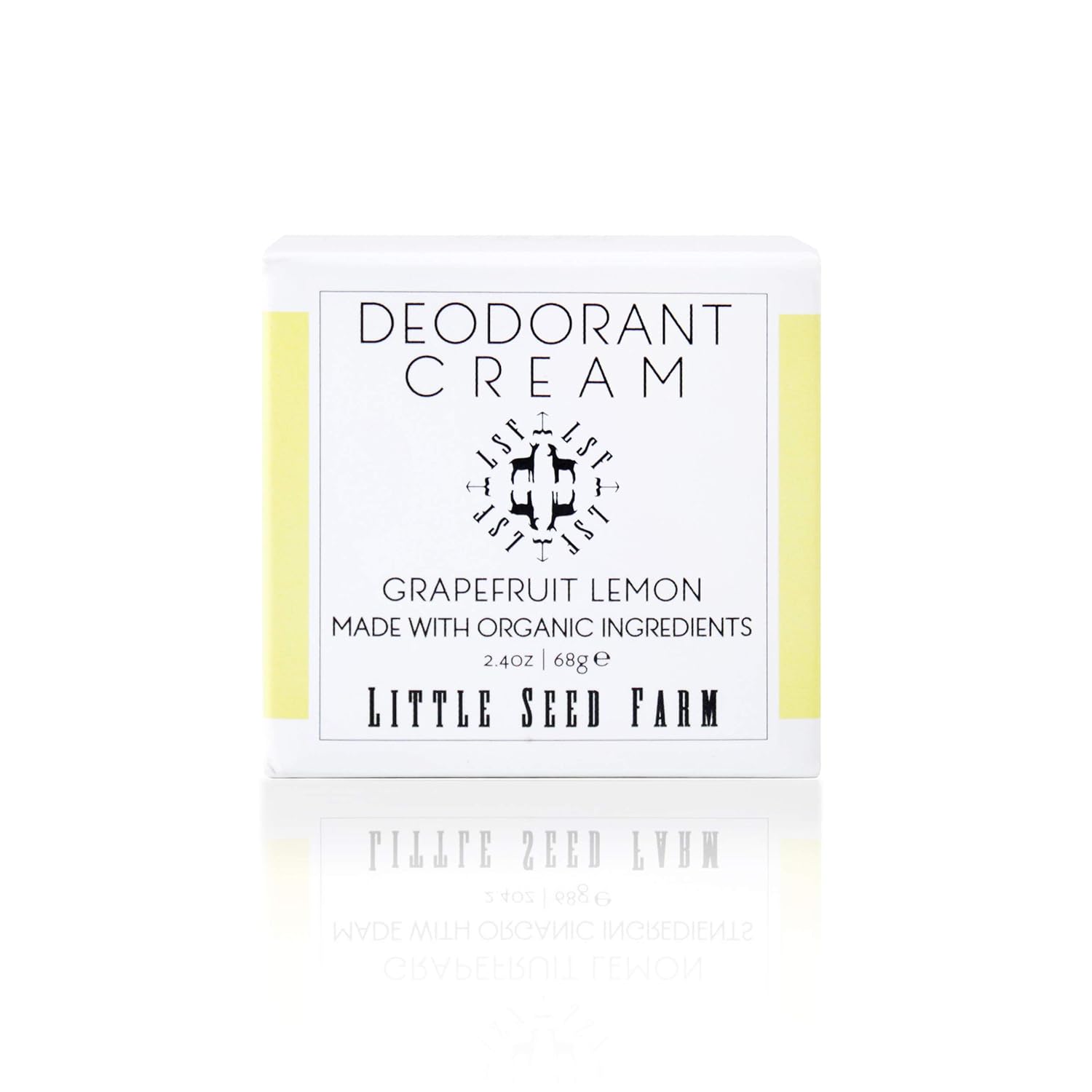 Little Seed Farm – Crema natural desodorante, libre de aluminio, sin bicarbonato, 2.4 onzas