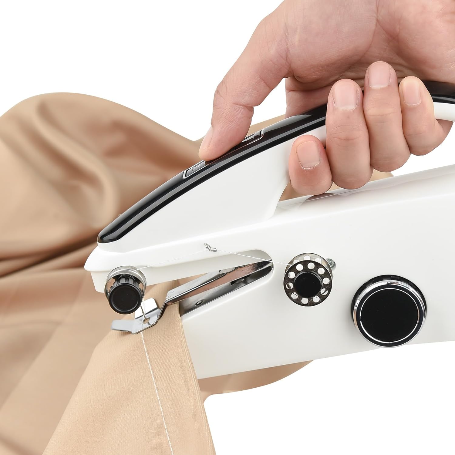 Mini kit de máquina de coser  Mini portátil  Máquinas de coser inalámbricas para principiantes y costura rápida para el hogar DIY hecho a mano