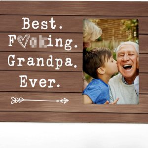 Marco de fotos Best Grandpa Ever, marco de fotos para el mejor abuelo o abuelo, regalo para el día del padre, cumpleaños, Navidad, regalos para el Marco de fotos Best Grandpa Ever, marco de fotos para el mejor abuelo o abuelo, regalo para el día del padre, cumpleaños, Navidad, regalos para el