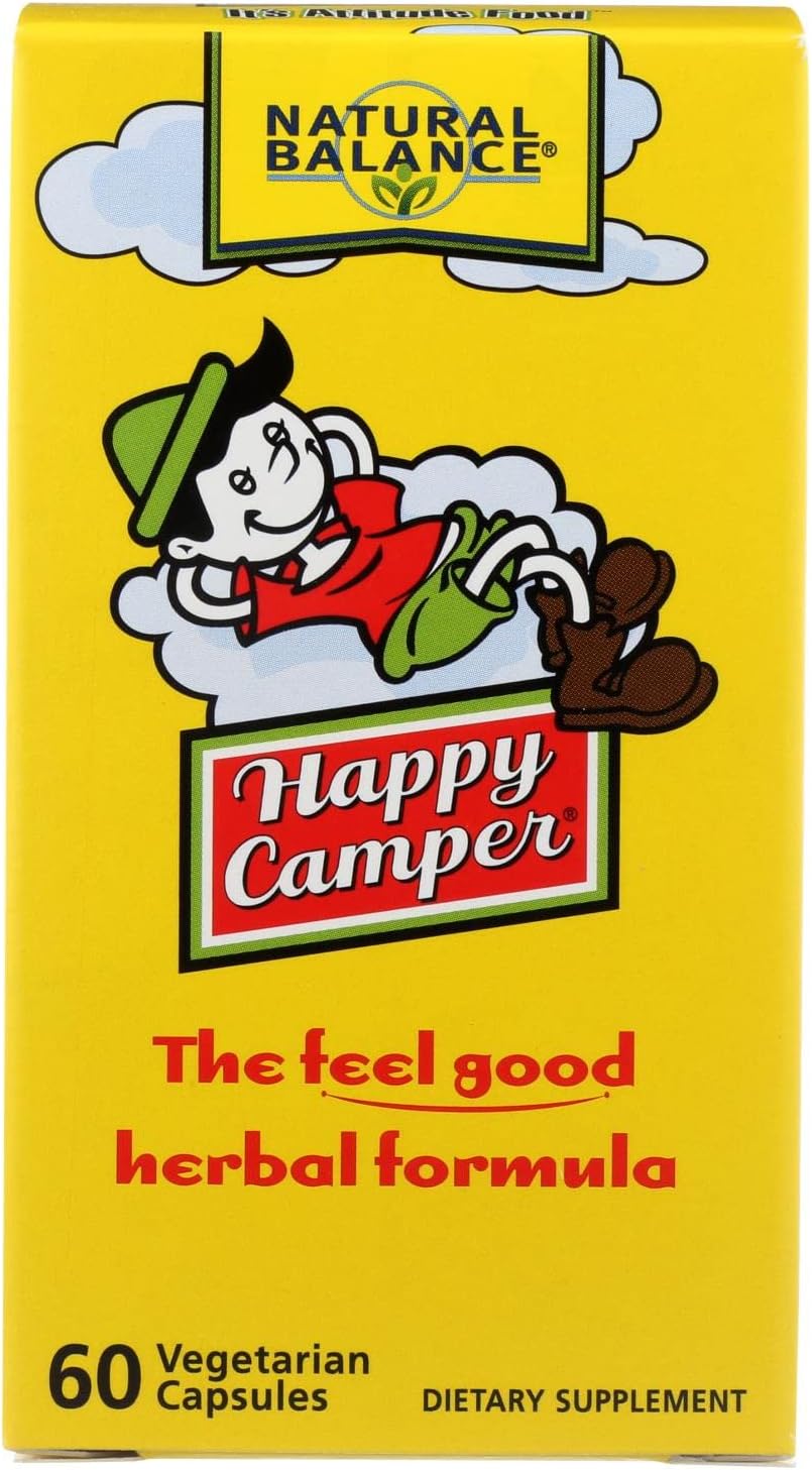 Natural Balance Happy Camper – 60 Cápsulas Vegetarianas