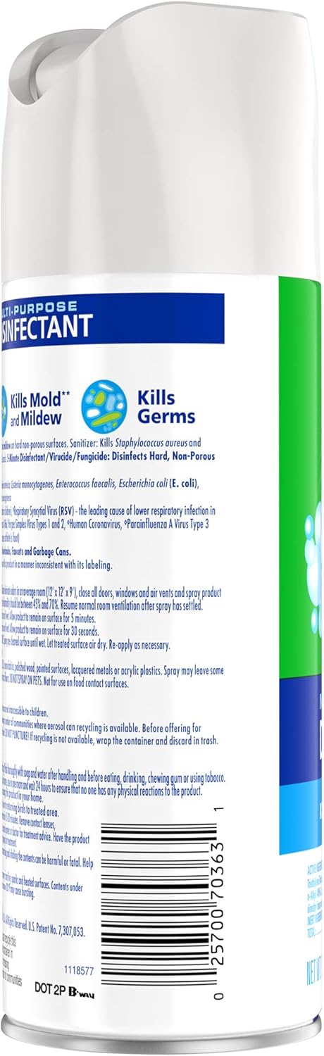 Scrubbing Bubbles – Aerosol desinfectante multiusos de 12 onzas (paquete de 3)