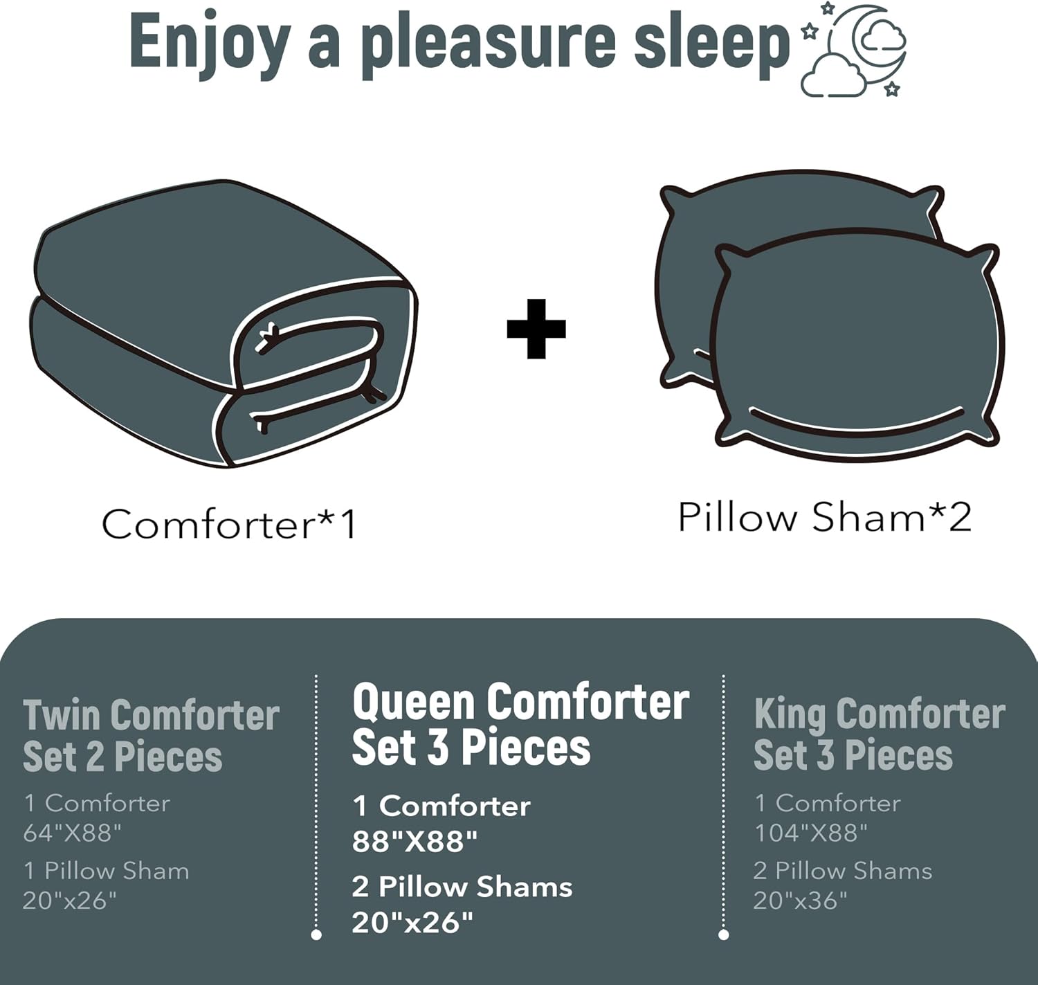 downluxe Juego de edredón ultrasuave de microvisón Sherpa Queen con 2 fundas de almohada, juego de 3 piezas, ciprés, cálido de felpa para otoño e