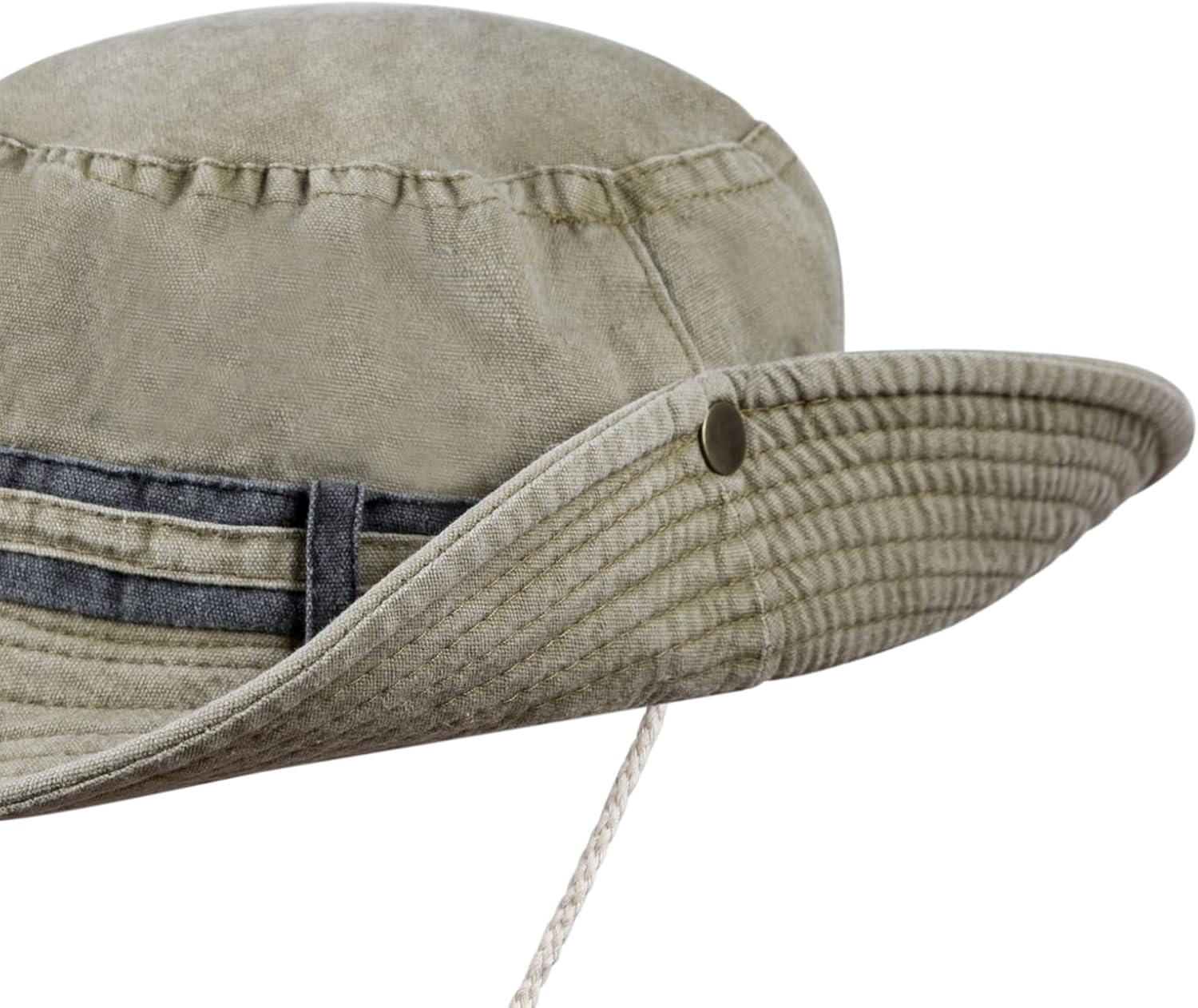 HZMAN Sombrero de sol para hombres y mujeres, de algodón de ala ancha, protección UV, plegable, plegable, plegable, para verano, playa, pesca,