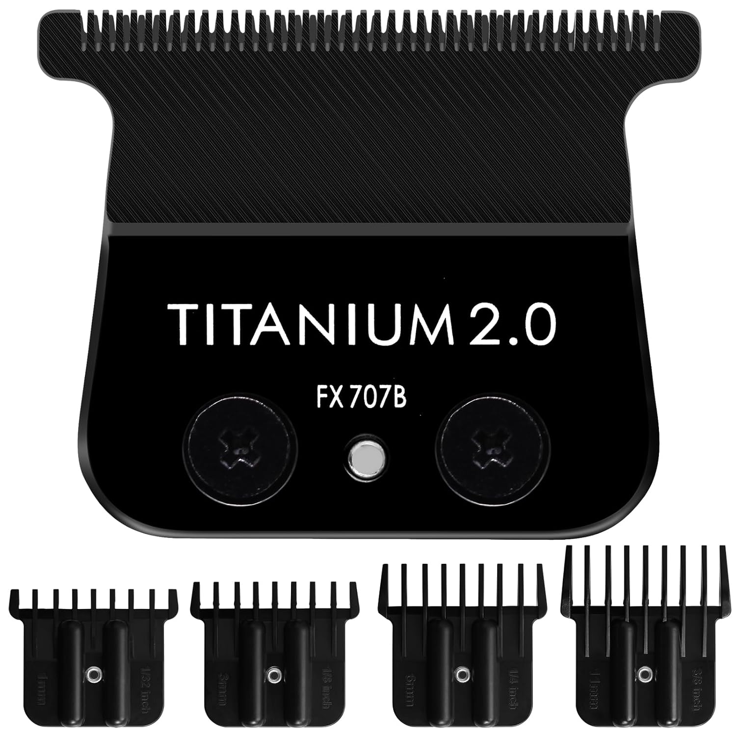 FX707B – Cuchillas de repuesto para todas las recortadoras BaBylissPRO FX787 y FX726, cuchillas de repuesto DLC compatibles con cuchillas de