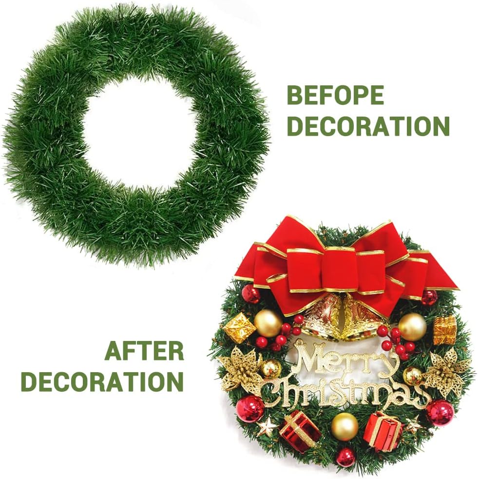 XIMISHOP Guirnalda de Navidad de 50 pies para decoraciones, vino artificial de Navidad, guirnalda de pino de vegetación suave, decoración para el